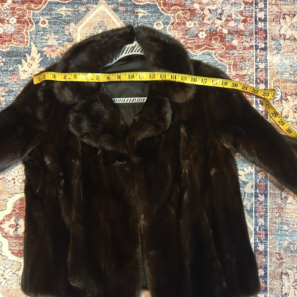Pure Sable/mink vintage Sz M - Picture 9 of 13